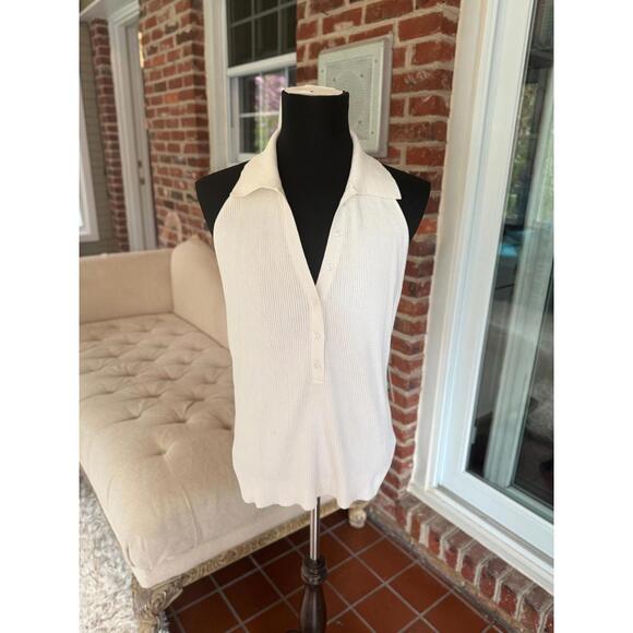 Eloquii Luxe White Sweater Tank – Size 3X (NWT) - Picture 3 of 5